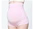 ZUMIY Women’s Maternity Underwear High- Waist Bamboo Fiber Over Bump Underwear Support Briefs (L (145lb-198lb mother), Grey+Pink/ 2pack)