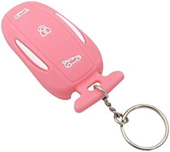Volwco Key Fob Cover For Tesla Model X 75d 90d Silicone