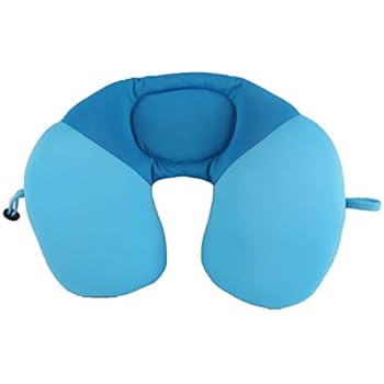 Amazon.com: Luxury Travel Neck Cushion/ Pillow with Microbead Flat back