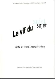 Le  vif du sujet