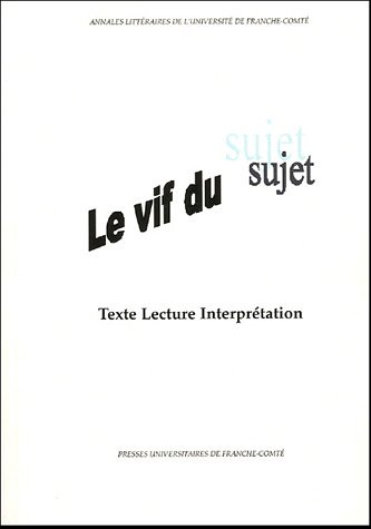 Le  vif du sujet