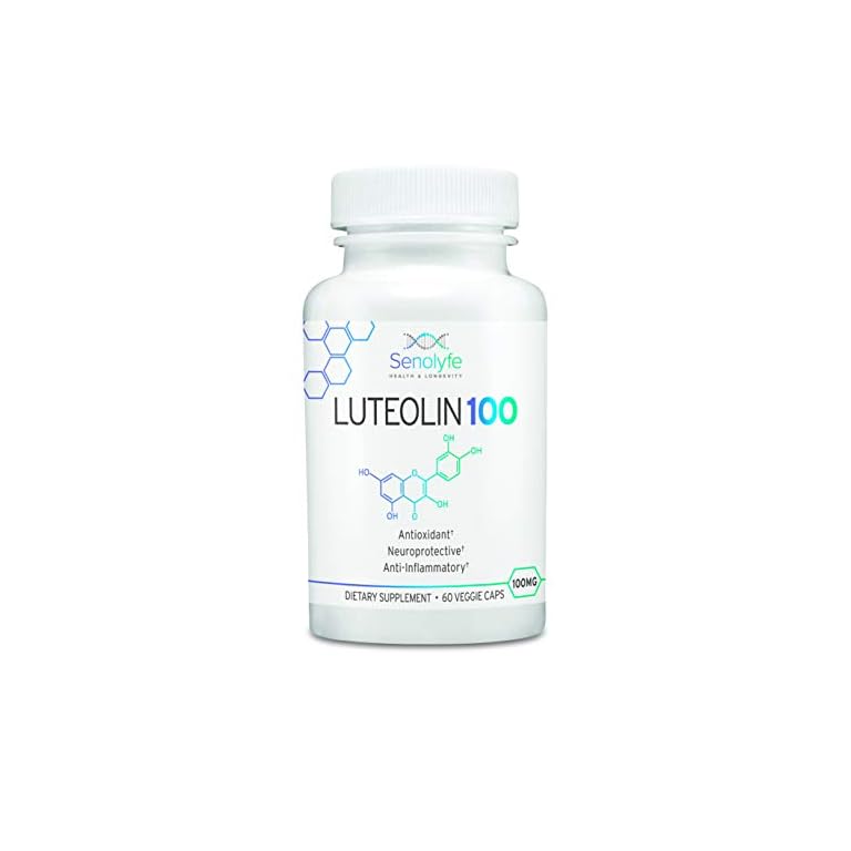 Luteolin 100 100mg 90 Pure Luteolin Neuroprotective, Antioxidant