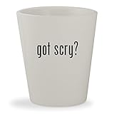 got scry? - White Ceramic 1.5oz Shot Glass