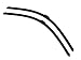 VW touareg (2011+) Wiper Blade Set Front 26'' OEM Bosch Aero Twin
