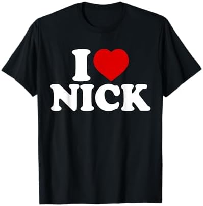 Amazon.com: Nick Personal Name First Name Funny Nick T-Shirt
