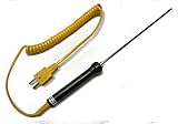 Stainless Steel K-Type Thermocouple Insertion Probe 6