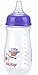 Nuby Wide Neck Bottle with Anti-Colic Air System, Colors/Prints May Vary, 1 Pack of 1 Bottle