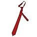 K. Alexander Solid red polyester tie