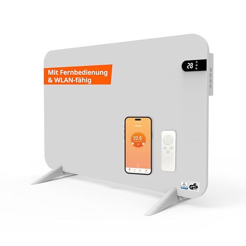 Könighaus Smart Dual-Infrarotheizung V2 450 W - Weiß