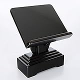 仏具 見台 過去帳 載せる【唐木 一本足見台 足付 見台(過去帳台) 黒檀 5.0寸】