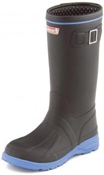 Amazon コールマン キッズ 防寒レインブーツ ブラック レインブーツ