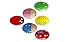 BEST Set of 6 Wooden Percussion Musical Egg Maracas Egg Shakers for Children, School Ensembles Includes Carry Bag