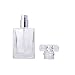Enslz 30ML Portable Transparent Glass Perfume Empty Bottle Refillable Atomizer For Travel (Transparent)