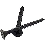 WoodPro Fasteners DWPC6X114-5 No 2 Phillips 5-Pound Net Weight 6 by 1-1/4-Inch Coarse Drywall Screws, 1420-Piece, Black