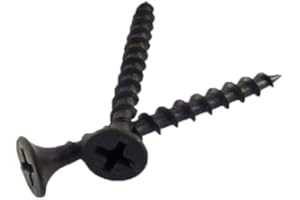 WoodPro Fasteners DWPC6X2-5 No 2 Phillips 5-Pound Net Weight 6 by 2-Inch Coarse Drywall Screws, 970-Piece, Black