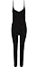 KufvWomens Spaghetti Strap Sexy V-Neck Long Jumpsuit Capris Trousers Rompers