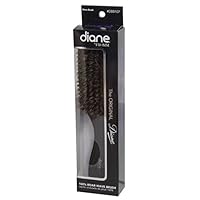 Diane Dbb107 Wave Hair Brush 100% Boar With Wood Handle, 9 Inch