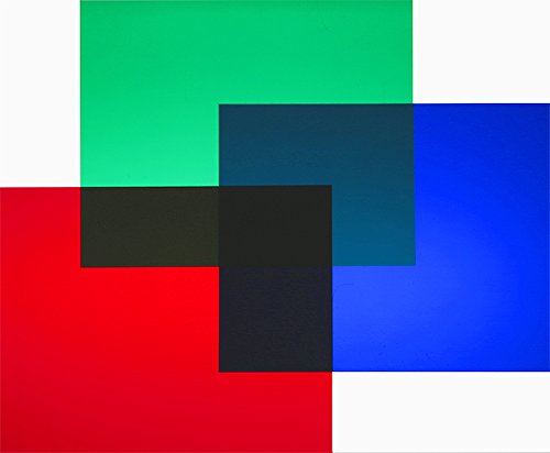 31A9RcUlXLL Rainbow Symphony Color Filters - Color Filter Set Consists of six 8" X 10" Sheets - Includes Bonus Sheet of 13,500 Line/Inch Diffraction Grating - Image 4