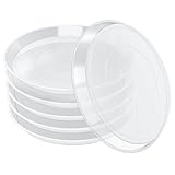 FUIJOL 6 Pack Clear Plant Suacer 4 6 8 10 12 14 16