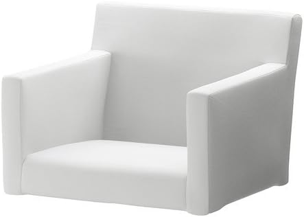 Ikea Nils Housse Pour Chaise Avec Accoudoirs Blekinge Blanc