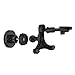 SHARKK Car Mount Smartphone Holder Swivel Magnetic Vent Car Mount for Cell Phones Apple iPhone Samsung Galaxy Android and GPS Devices