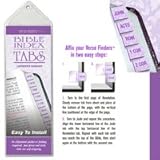 1 X Bible Index Tabs