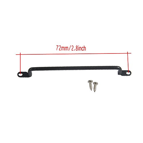 RCLions Metal Armrest Rod 70mm Emulation Accessories for 1/10 RC Vehicles Car TRX-4 Toyota