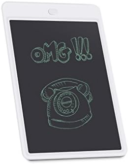 10-inch LCD eWriter Tablet, MultiPurpose for Inkless Drawing/Paperless Drafting Pad or Memo/Planning Board (10-inch, White)