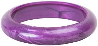 Gumigem Bubba Bangle Teething Bracelet - Soothes Gum Pain For Baby - Purple