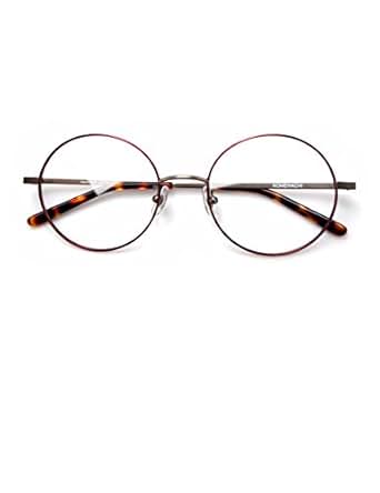 Komehachi - Large Round Slim Light-Weight Metal Unisex