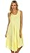 Sakkas 1051 Everyday Essentials Caftan Dress/Cover Up - Yellow - One Size
