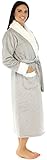 PajamaMania Women's Luxury Heavy Weight Fleece Long Robe