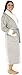 PajamaMania Women's Luxury Heavy Weight Fleece Long Robe