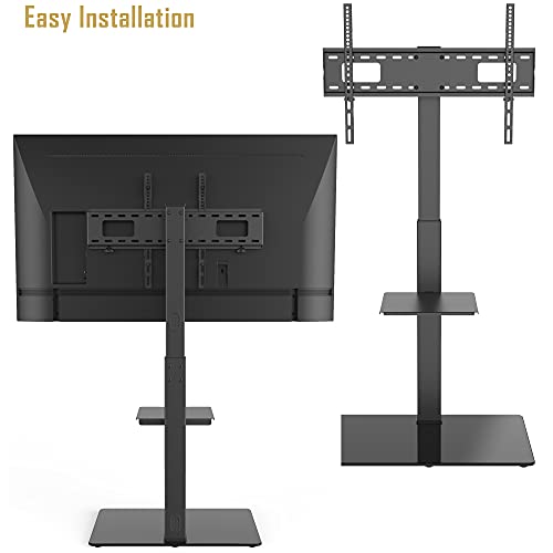 Promounts Universal Large TV Floor Stand Mount for 3770 Inches TVs