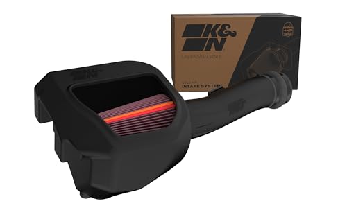 K&N NextGen Cold Air Intake System: High-Flow Cotton Filter: Compatible with 20…