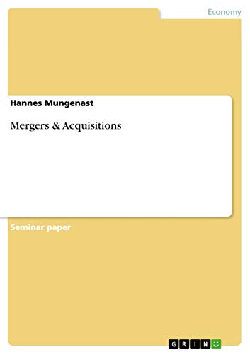 Mergers & Acquisitions