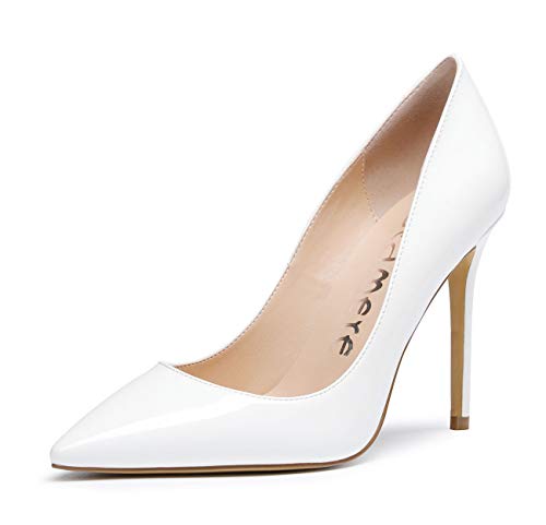 pointed toe slip on heels
