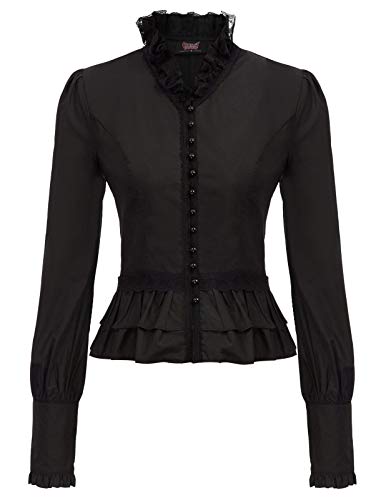 SCARLET-DARKNESS-Bottoni-da-Donna-in-Stile-Vittoriano-con-Bottoni-gotici-vittoriani