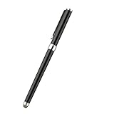 [New Upgraded Version] Kamor® Ultra-sensitive Stylus/Styli Touch Screen Cell phone Tablet Pen , Dual-Purpose with Micro-Knit Technology Capacitive Stylus with ball pen, work for Apple iPad, iPad 2, iPad 3, iPad 4, iPad air, iPad 5, iPad Mini, iPad Mini 2, iPhone 4, iPhone 4s, iPhone 5, iPhone 5C, iPhone 5S, iPhone 6, iPhone 6 Plus, Nexus 7 2012, Nexus 7 2013, Samsung Galaxy Tab 2 7/10, Samsung Galaxy Tab 3 7.0, 10, Samsung Galaxy Tab 4, Samsung Galaxy Note 2, 3, Samsung galaxy note 10.1 2014 edition tablet, Samsung Galaxy S3, S4 Mini, S4, S4 Mini, S5, Samsung Galaxy Tab S 10.5-Inch Tablet, Dell Venue 8 Pro, 11 pro,7, 8, HTC One, LG G2, LG G3, Optimus L7, Moto G, Moto E, Lenovo IdeaTab A1000L, Lenovo Miix 2, Asus VivoTab ME400c, Acer A1-830, LG G Pad 8.3, Sony Xperia Z2 tablet, ASUS MeMO Pad 7 ME176CX, Samsung Galaxy Tab S 10.5-Inch Tablet, Lenovo Yoga Multimode 10-inch Tablet, ASUS VivoTab Note M80TA, Sony Xperia E, LG Optimus Dynamic II and all capacitive touchscreen devices. (Black)