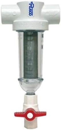 Rusco 2" Spin-Down 60 Mesh Stainless Steel Filter with Flush Valve