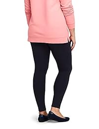 Leggings con estampado de estrellas de mar talla grande para dama de Lands 'End