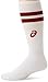 ASICS Old School Striped Knee High, White/Red, Large