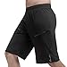 Przewalski Basics Men's MTB Mountain Bike Cycling Shorts with Padded Underliner - Two Shorts in One.