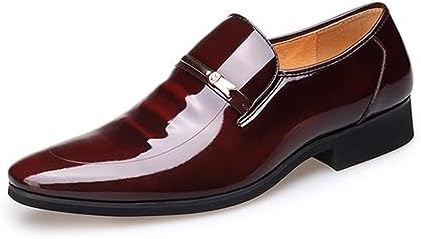 MTYNFDERO Zapatos Oxford De Monje Para Hombre: Elegancia Con Hebilla, Suela Antideslizante Y Estilo Brogue