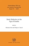 Body Dialectics in the Age of Goethe, , 9042010762