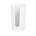 mDesign Disposable Paper Cup Dispenser for Bathroom Countertops – White