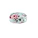EZESO 2 pcs Glasses Case Spectacle Case Box Fabrics Floral Portable Hard Eyeglass Case