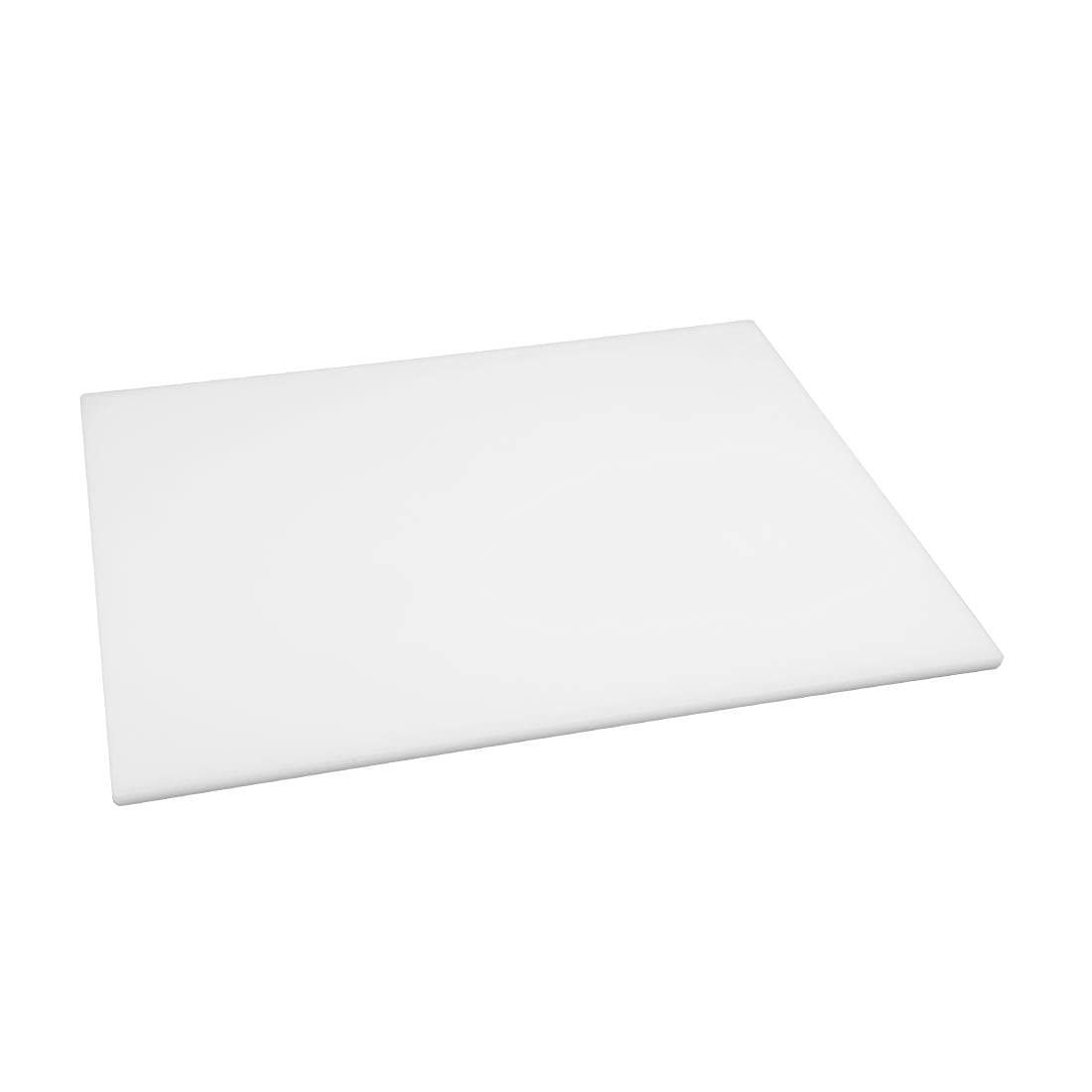 Hygiplas 6078 J252 Low Density Chopping Board, White, 450 mm x 300 mm x 10 mm