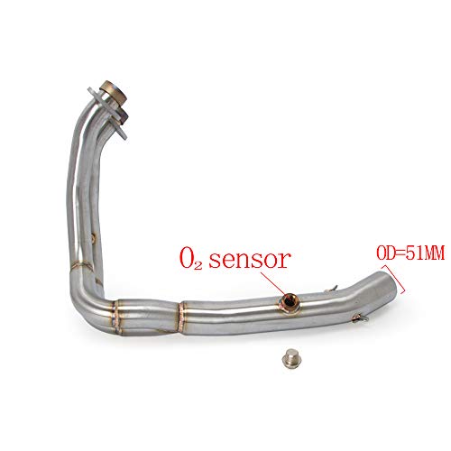 Brand new motorcycle exhaust header with muffler for Kawasaki NINJA 650 ER6N ER6F 2012-2016