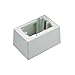 GraybaR Panduit JB1DWH-A 1-Gang Deep Outlet Box, White primary